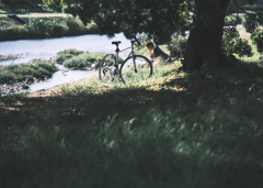 自転車のある風景