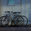 自転車のある風景