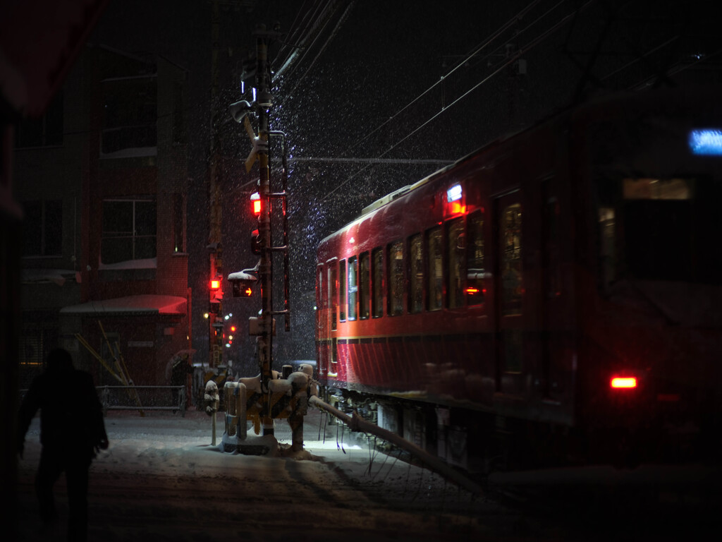 大雪の夜