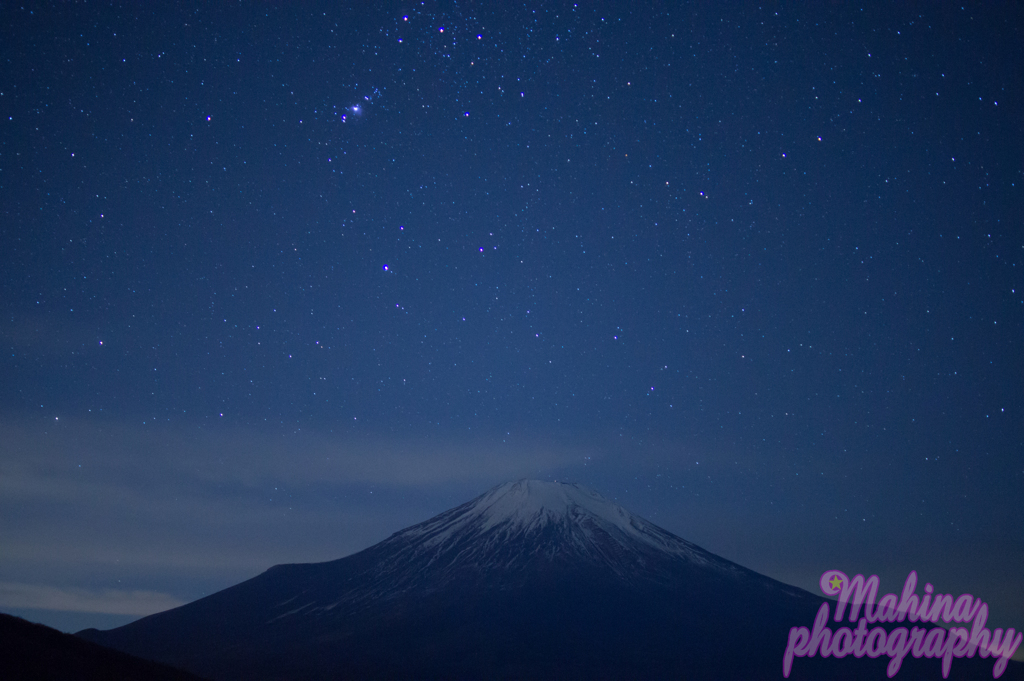 日本の夜空