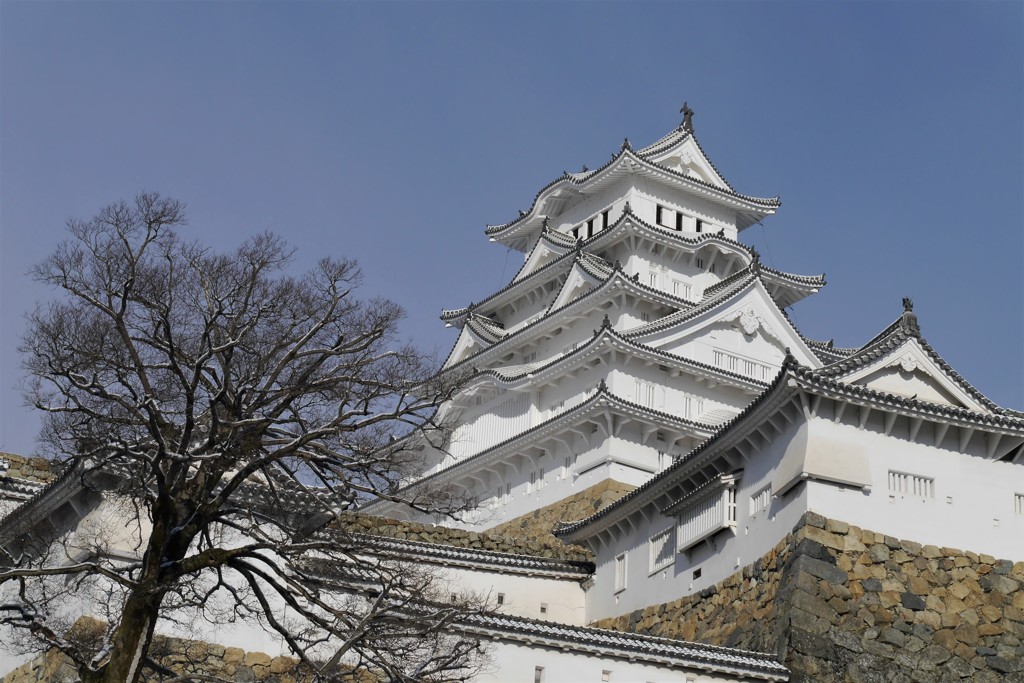 雪城（一応微かに積もってます）