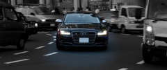 Audi S8 in City