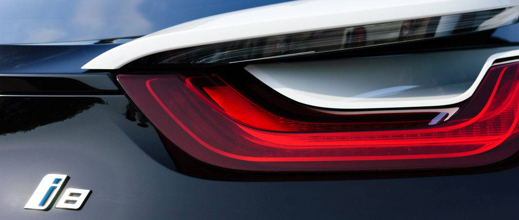 BMW i8 tail light