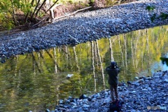 上高地から徳沢間