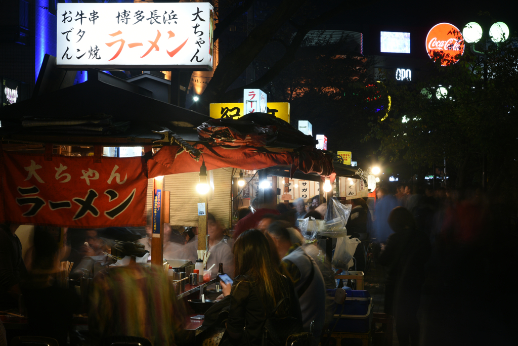 博多中州名物　屋台　これからも残したい風景