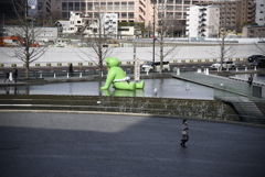 歩き疲れちょっと休憩・・osaka