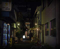 名古屋大須商店街路地裏