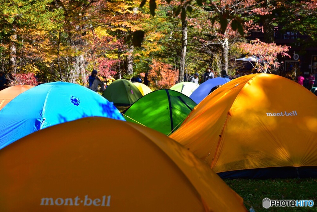 上高地徳沢テント