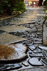 雨の京都