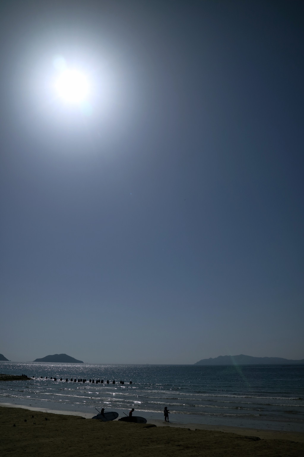 海辺の情景