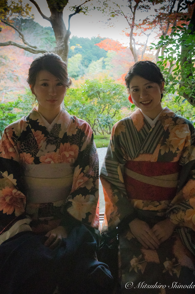 着物美人