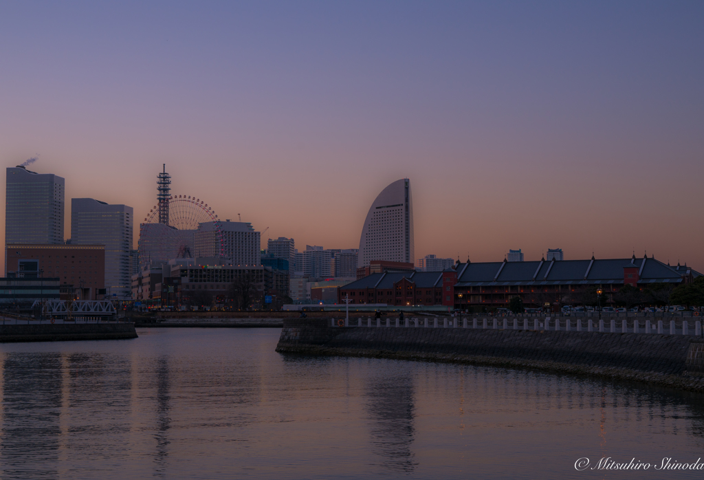 横浜夕景