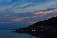夕陽が沈む頃…