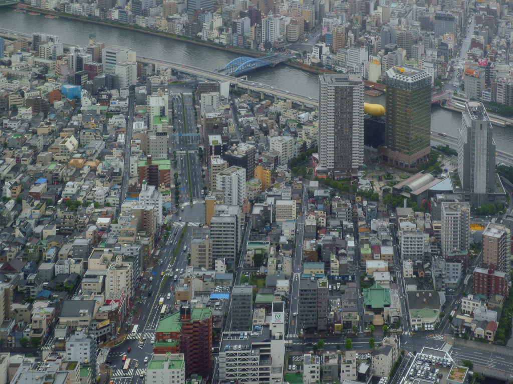 東京スカイツリーからの眺望