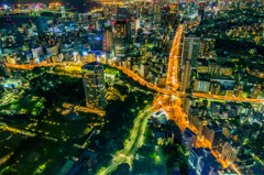 東京タワー大展望台からの夜景