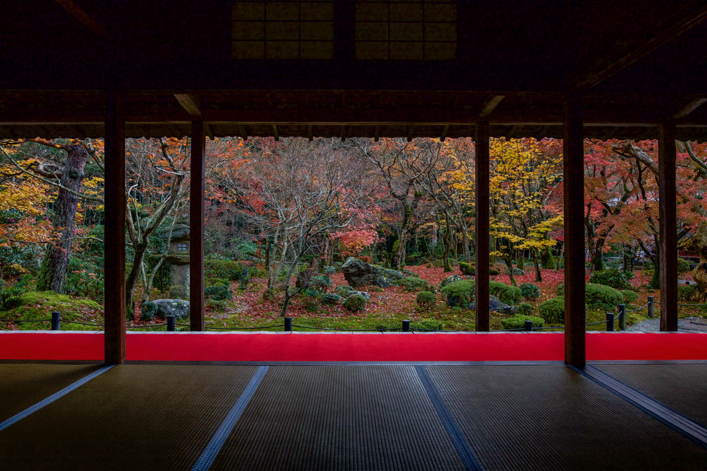 圓光寺　額縁庭園