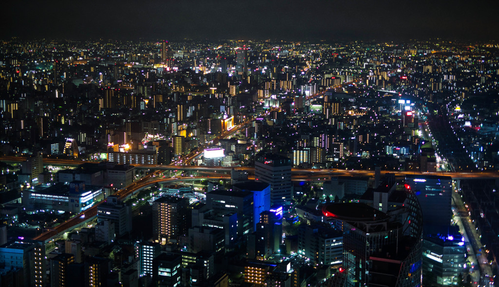 名古屋の夜景