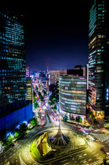 名古屋大通りの夜景