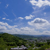 初夏の京都の眺望