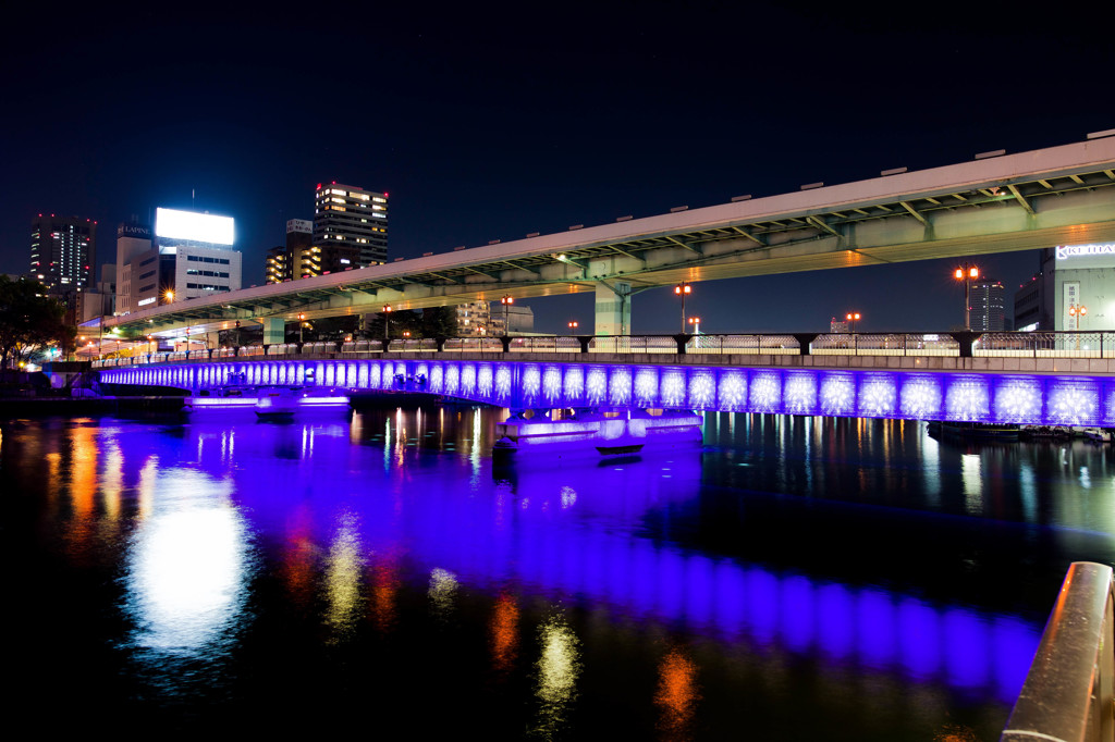 Light blue bridge