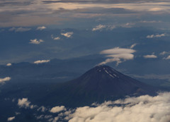 上空からの富士山