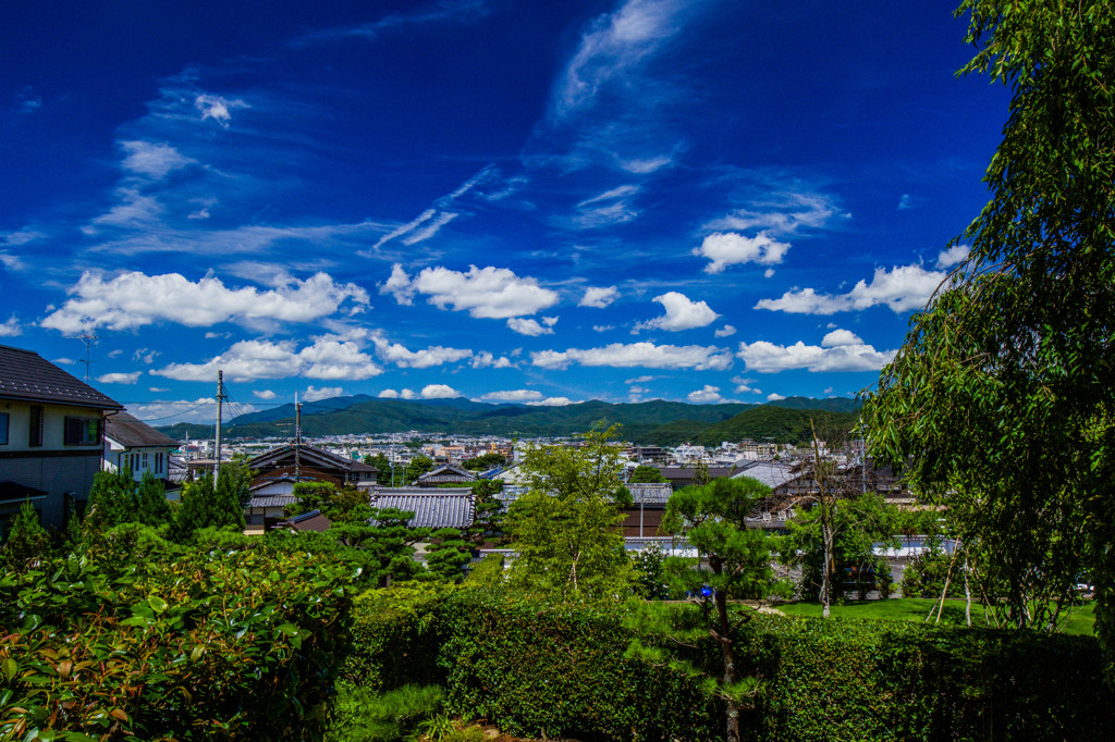 京都　円光寺からの眺望