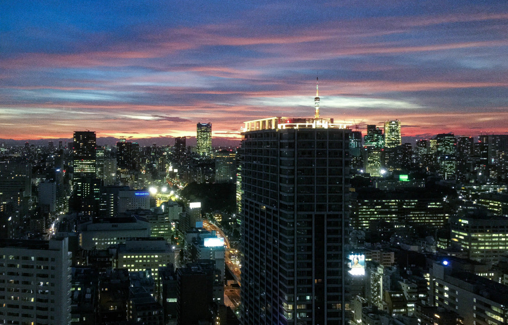 自社からの東京夜景
