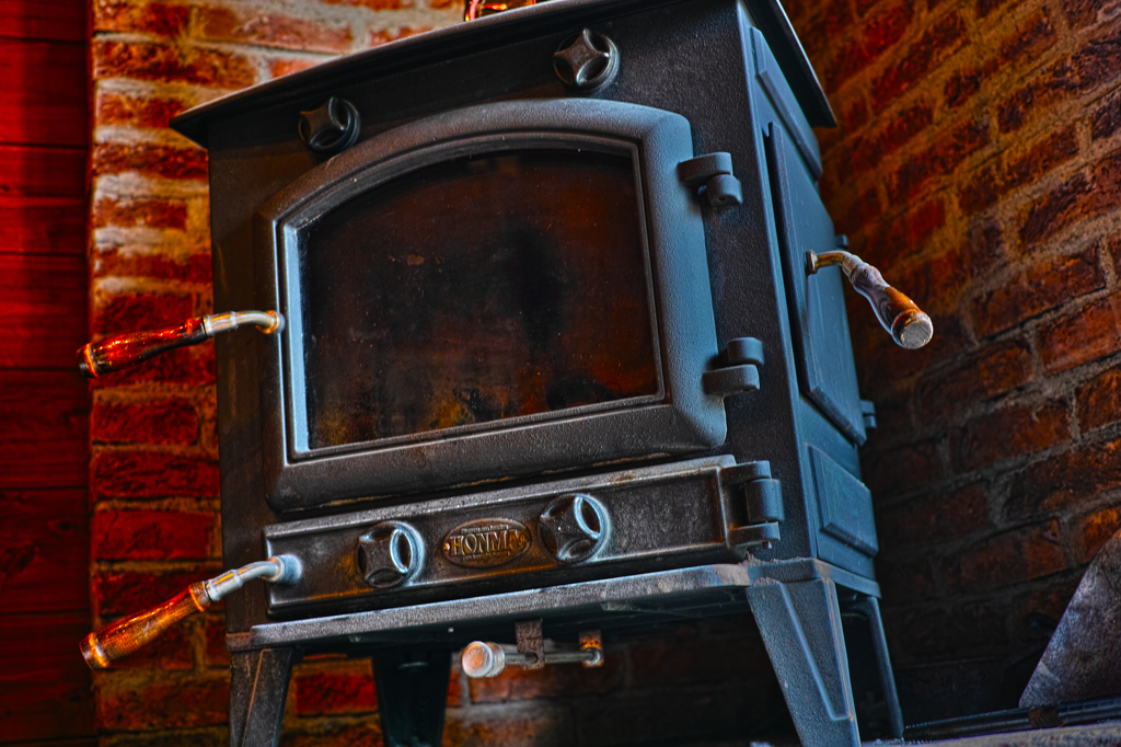 wood stove