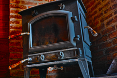 wood stove