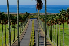 館山CC 碧海からのエントランス♪