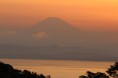 富士山と相模湾＠湘南国際村
