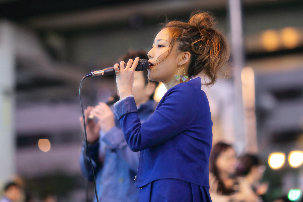 路上ライブ@難波