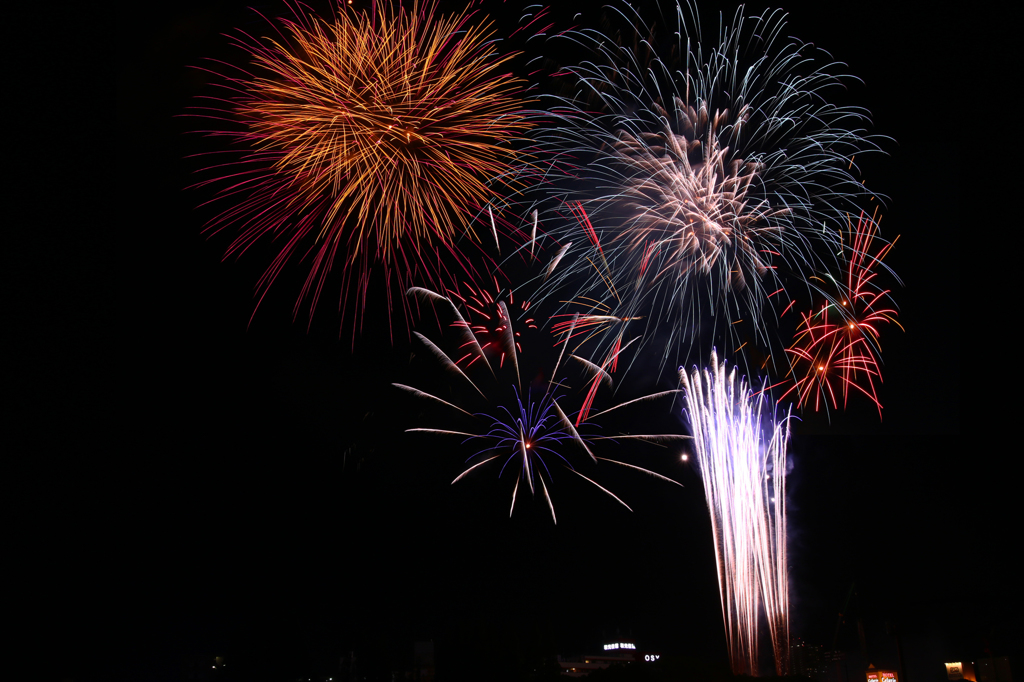 天神祭り奉納花火2015 ②