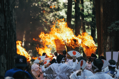 那智の扇祭り（御火行事）