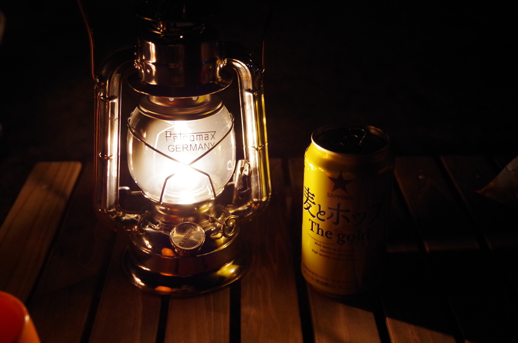 キャンプの夜