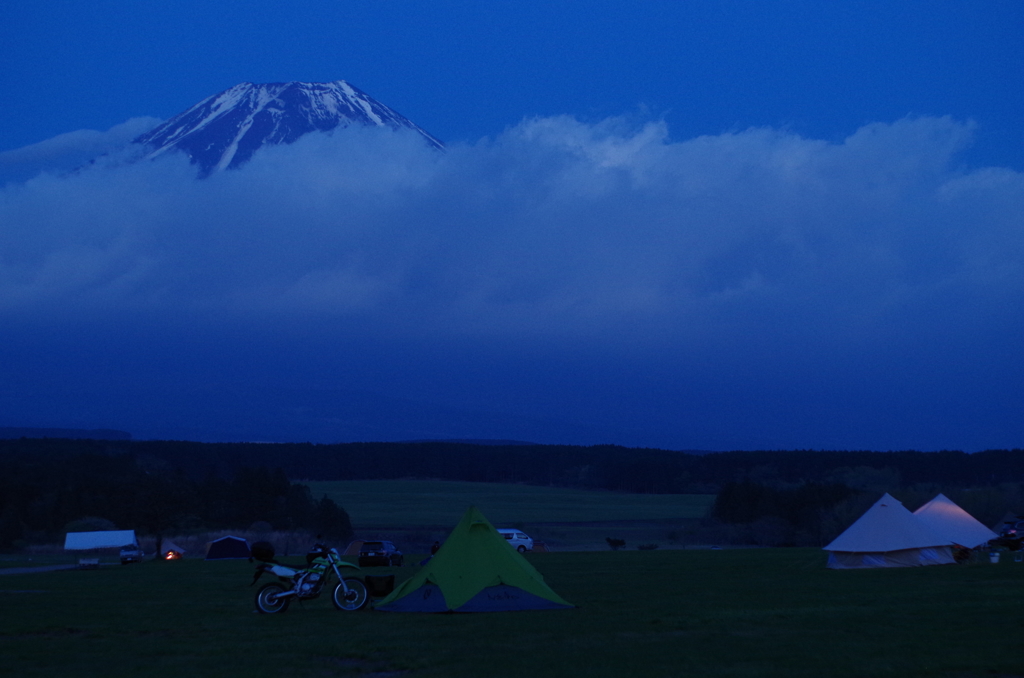 富士山キャンプツーリング
