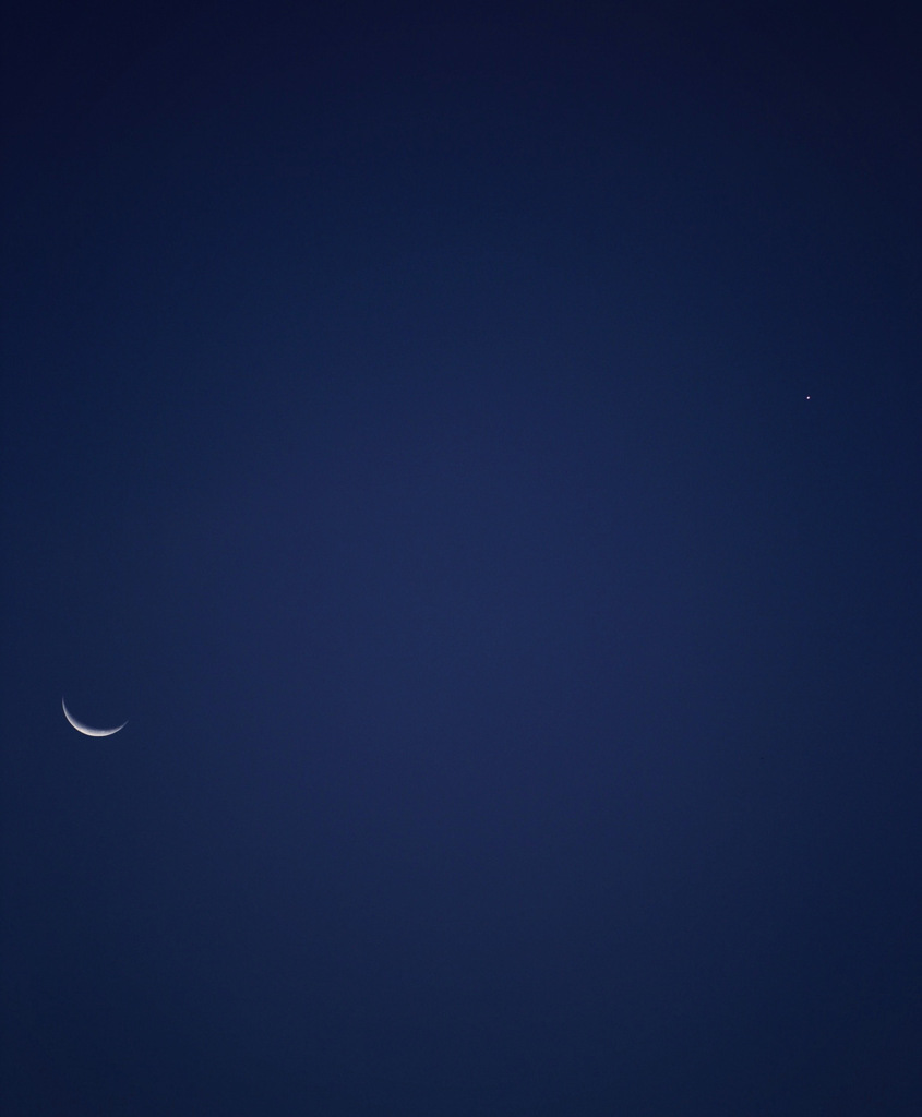 月、金星。