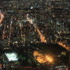 ハルカスからの四天王寺夜景