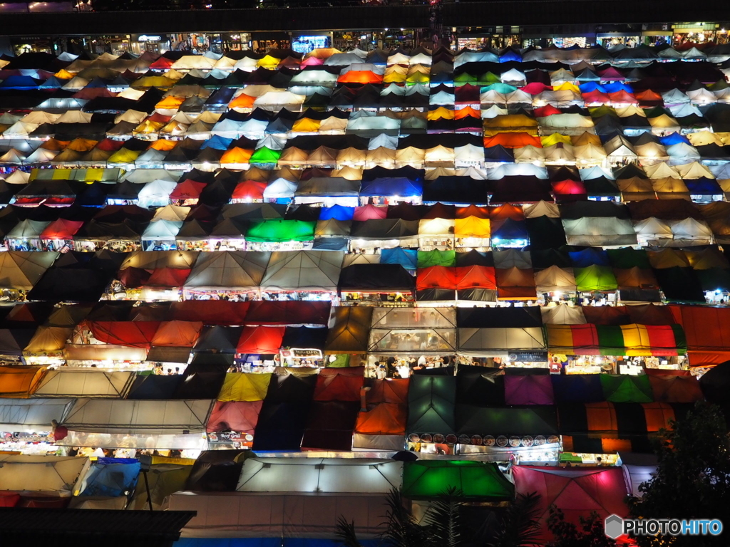 バンコクの夜市
