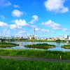 荒川とスカイツリー