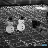 時空の広場　ゆきだるま　モノクロ