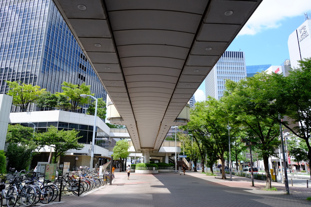 大阪駅前ビル連絡歩道？