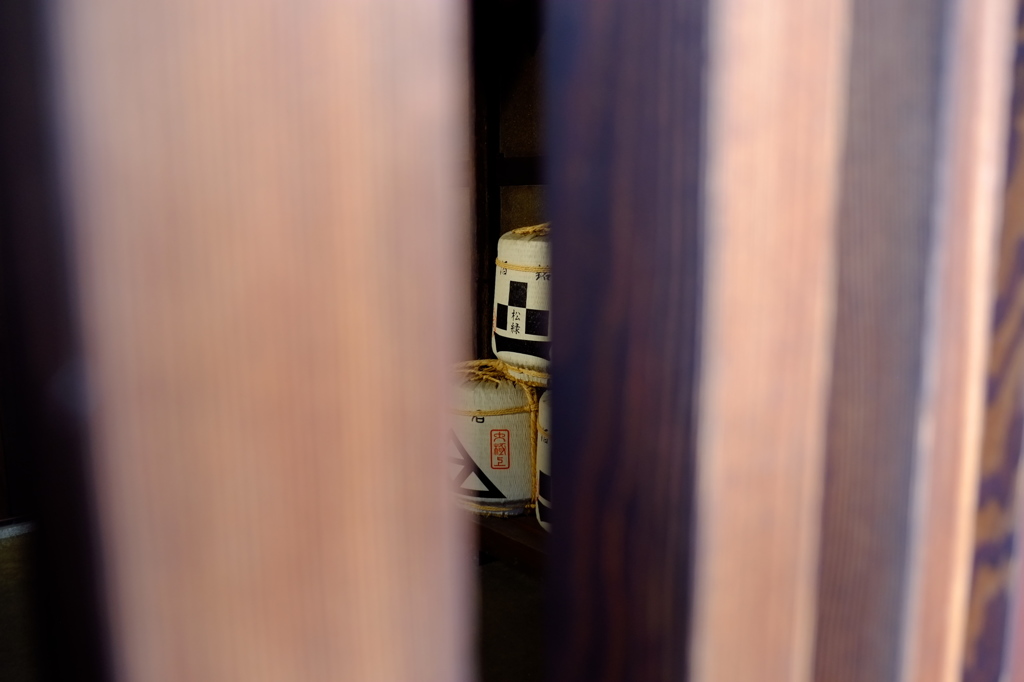 酒蔵を覗く