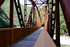 福知山線廃線跡ハイキングコース（秋）01