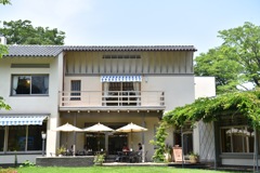 俣野別邸庭園のカフェ