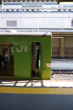 京都駅にて
