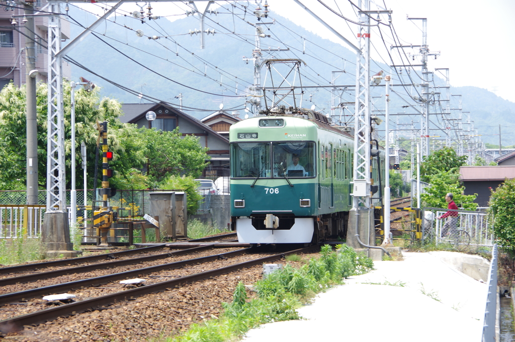 京阪電車　石山坂本線