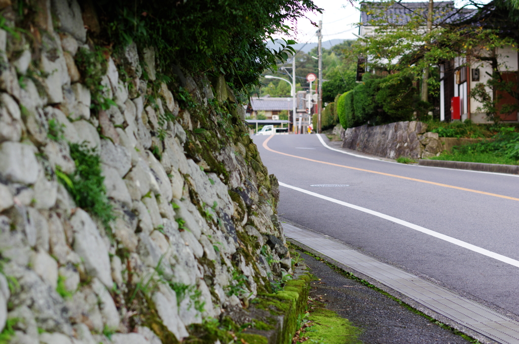 比叡山へと続く旧街道