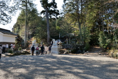 近所の小倉神社にて