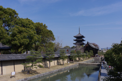 例の陸橋上より